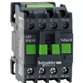 Контактор Schneider Electric LC1E1810Q5 3P 1НО 18А 400В AC3 380В 50Гц