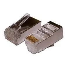 Коннектор TWT TWT-PL45/S-8P8C-6 RJ45 STP, универсальный, cat.6, 100 шт.