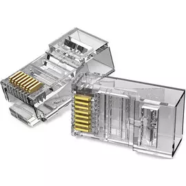 Коннектор Vention IDBR0-50 RJ45 (8p8c), cat. 5e, под витую пару (50шт.)
