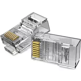 Коннектор Vention IDDR0-10 RJ45 (8p8c), cat. 6, под витую пару (10шт.)