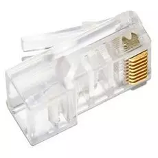 Коннектор Cabeus 8P8C RJ-45 под витую пару, категория 5e, универсальный (для одножильного и многожильного кабеля)