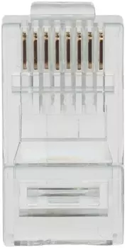 Коннектор Datarex DR-3003 UTP кат.6 8P8C универсальная, 15U", 3 зубца, упак 100 шт