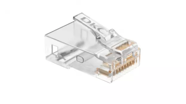 Коннектор DKC RN6RJ45U RJ-45 CAT6 не экранированный, "RAM telecom"