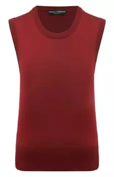 Шелковый топ Dolce & Gabbana