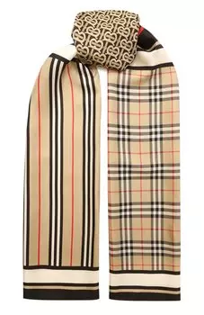 Шелковый шарф Burberry