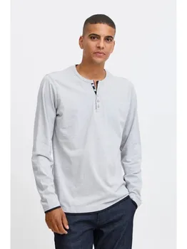 Футболка BLEND Longsleeve, цвет mittelgrau