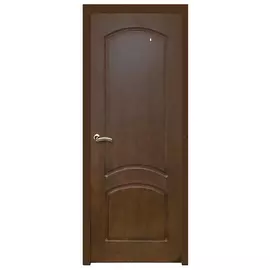 полотно дверное РЖЕВДОРС Classic 321 ПГ 700мм тон 46 шпон дуба лак глухое