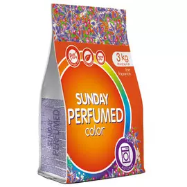 порошок стиральный SUNDAY Perfumed Color 3кг автомат