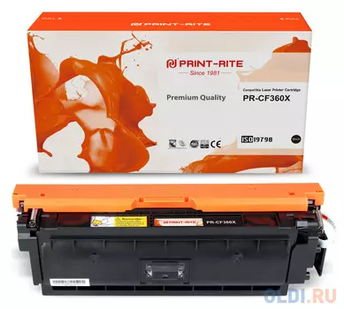 Картридж Print-Rite PR-CF360X 12500стр Черный