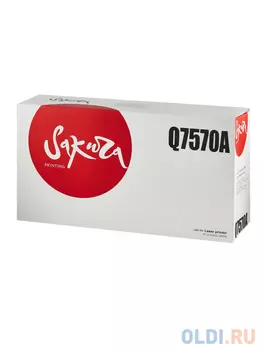 Картридж Sakura Q7570A (70A) для HP LJ M5025/LJ M5035, черный, 15000 к.