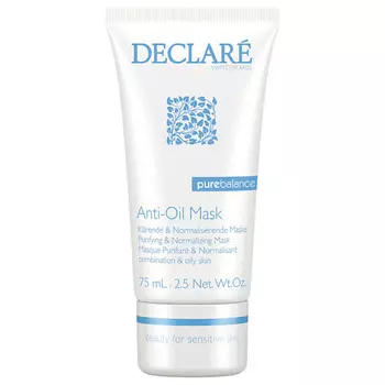 DECLAR Маска для лица для жирной и проблемной кожи Pure Balance Anti-Oil Mask