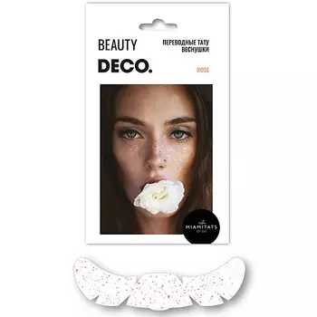 DECO. Набор переводных тату-веснушек by Miami tattoos (Rose)