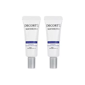 DECORT Солнцезащитный крем SUN SHELTER Wather resistant SPF50+