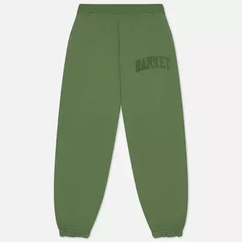 Мужские брюки MARKET Vintage Wash Arc, цвет зелёный, размер XXL