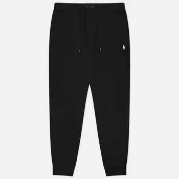 Мужские брюки Polo Ralph Lauren Double-Knit Jogger, цвет чёрный, размер XL