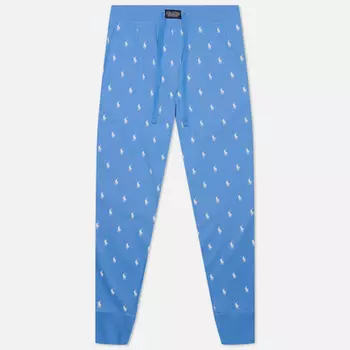 Мужские брюки Polo Ralph Lauren Jogger Sleep Bottom All Over Polo Pony, цвет синий, размер S