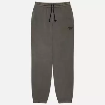 Мужские брюки Reebok Identity Washed Joggers, цвет чёрный, размер XL