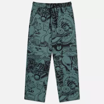 Мужские брюки RIPNDIP Dark Twisted Fantasy Wide Leg, цвет оливковый, размер L