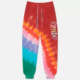 Мужские брюки RIPNDIP OG Prisma Embroidered, цвет красный, размер XS