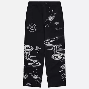 Мужские брюки RIPNDIP Space Walk, цвет чёрный, размер 28