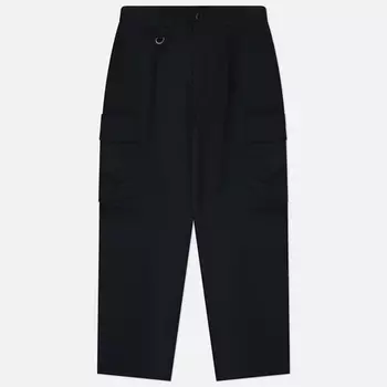 Мужские брюки SOPHNET. Brushed Gabardine Tapered Cargo, цвет чёрный, размер XL
