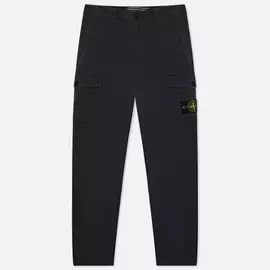 Мужские брюки Stone Island Stretch Broken Twill Cotton Old Effect Slim Fit, цвет серый, размер 36
