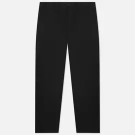 Мужские брюки Stone Island Stretch Gabardine Regular Chino, цвет чёрный, размер 34