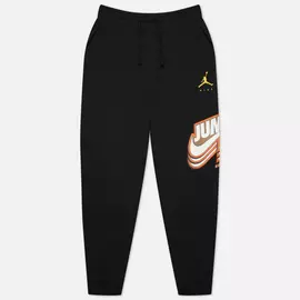 Мужские брюки Jordan Jumpman Fleece, цвет чёрный, размер S