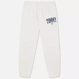 Мужские брюки Tommy Jeans ABO Collegiate, цвет белый, размер L