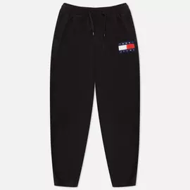 Мужские брюки Tommy Jeans ABO Polar Fleece, цвет чёрный, размер XXL
