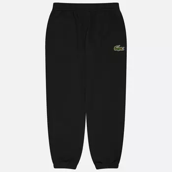 Мужские брюки Lacoste Relaxed Fit, цвет чёрный, размер S