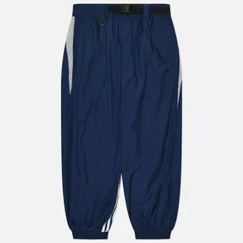 Мужские брюки Y-3 3-Stripes Nylon Shell, цвет синий, размер L