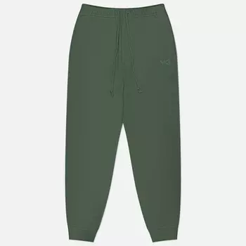 Мужские брюки Y-3 Cuffed French Terry, цвет зелёный, размер S