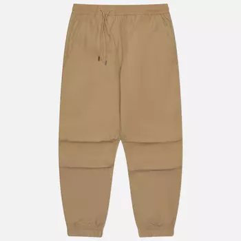 Мужские брюки maharishi Asym Track Light Cotton Poplin, цвет бежевый, размер L