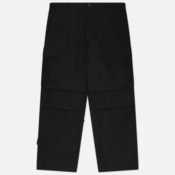 Мужские брюки maharishi Original Cargo Snocord Loose Light Cotton Poplin, цвет чёрный, размер L