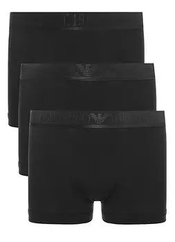 Комплект трусов-боксеров мужских Mens Knit 3-Pack Trunk EMPORIO ARMANI