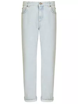Джинсы хлопковые BALMAIN