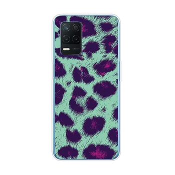 Чехол для телефона с леопардовым гепардом для Realme 8 8i V3 V5 GT Neo Flash Edition Explorer Master Neo2 Narzo 30 50i 50A C21Y Realme V3