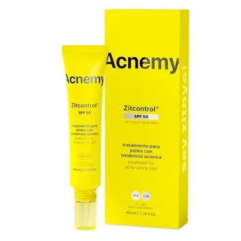 Крем с фильтром для кожи, склонной к экземе SPF50 - Zitcontrol SPF50- 40мл - Acnemy