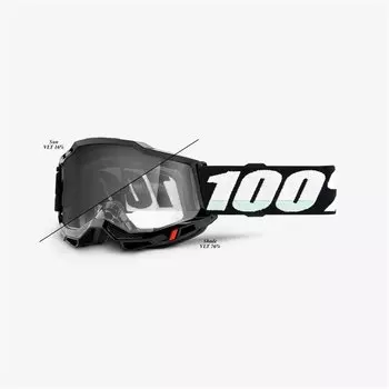 Веломаска 100% Accuri 2 UTV/ATV Sand/OTG Goggle Black / Photochromic Lens, 50225-802-01