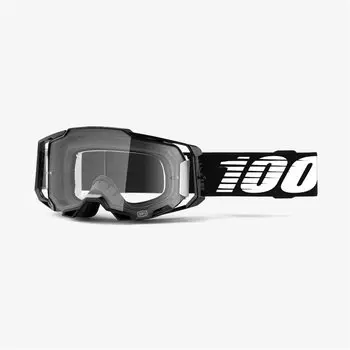 Веломаска 100% Armega Goggle Black / Clear Lens, 50700-001-02