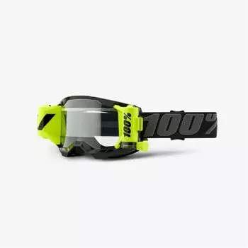 Веломаска 100% Strata 2 Forecast Goggle Black / Clear Lens, 50421-901-01