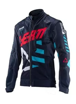Велокуртка Leatt GPX 4.5 X-Flow Jacket Ink/Blue 2020