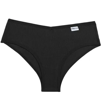 M-XXXL хлопковые трусики женское нижнее белье сексуальные трусики женские трусы нижнее белье Cheekie Pantys Finetoo трусы плюс размер XXXL белый