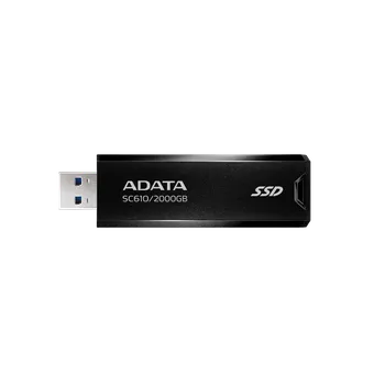 Внешний SSD диск ADATA SC610 2000GB USB 3.2, Type-C (SC610-2000G-CBK/RD)