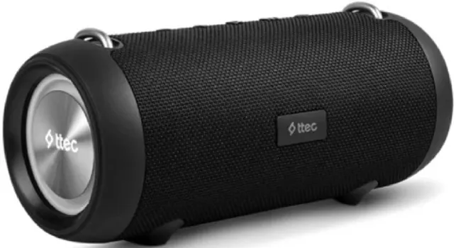 Портативная акустика TTEC 2BH08S беспроводная Dynamite Quattro 40W HiFi Bluetooth Speaker. Цвет: черный