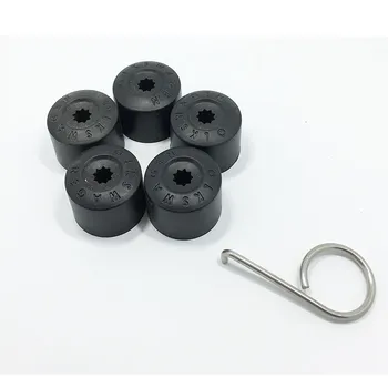 5 шт. OEM колпачки для гайки колеса для Jetta Golf 5 Passat B6 EOS Tiguan Caddy Polo Scirocco 1K0 601 173