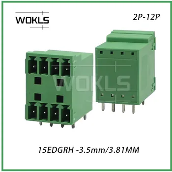 5 шт./лот 15EDGRH 3,5 мм/3,81 мм печатная плата PLUG-IN TEMINAL BLOCKS ECHB350R ECHB381R MCD 1,5/ 5-G1-3,81