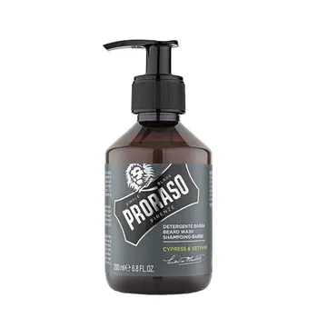 PRORASO Шампунь увлажняющий для бороды / CYPRESS & VETYVER 200 мл