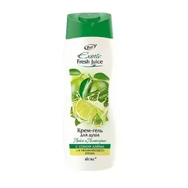 ВИТЭКС EXOTIC FRESH Крем-гель для душа "ЛАЙМ И ЛЕМОНГРАСС" 500